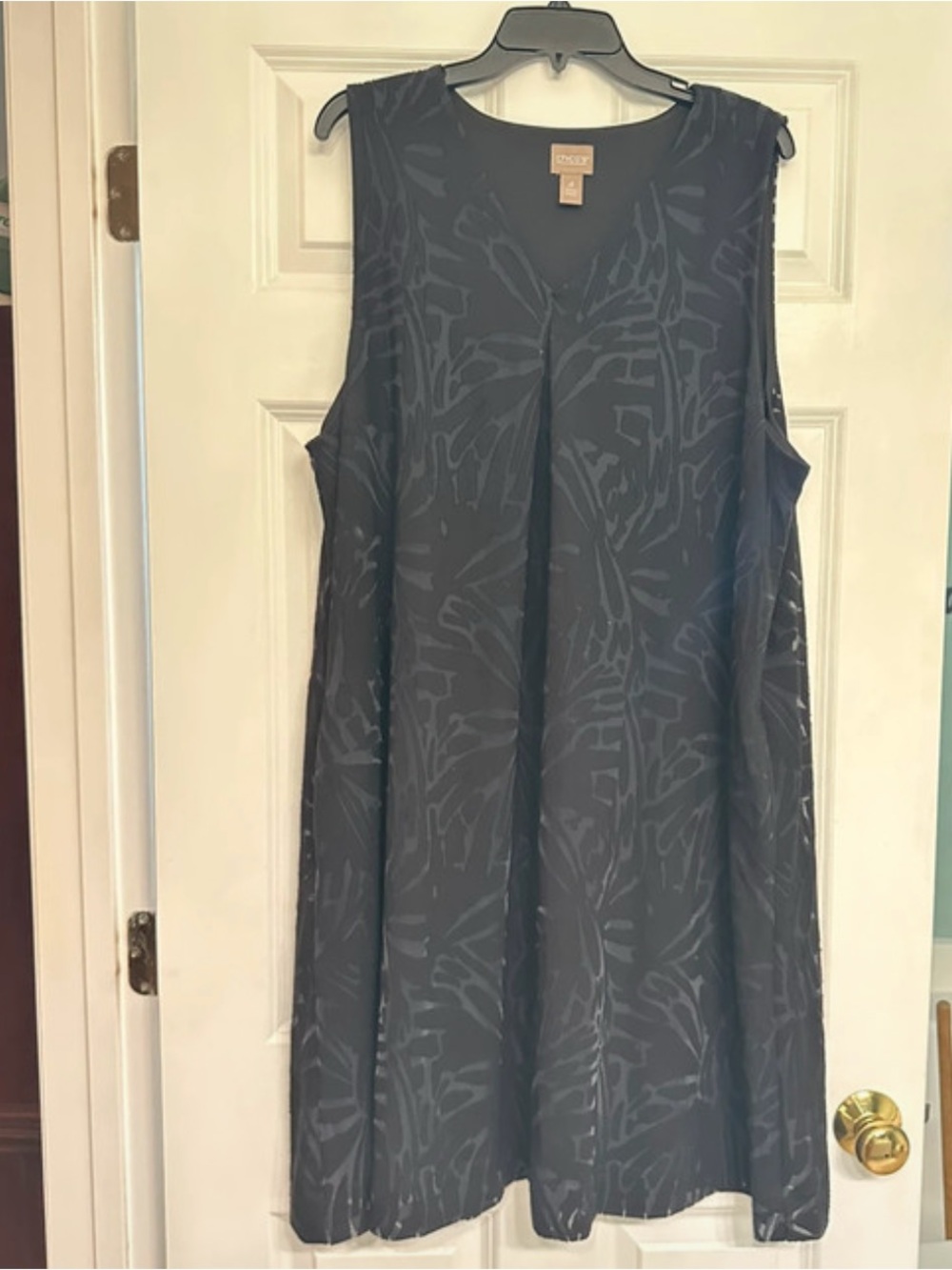 Chicos Black Sleeveless Dress